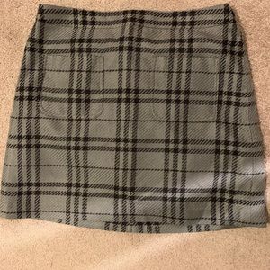 NWT J. CREW PLAID SKIRT